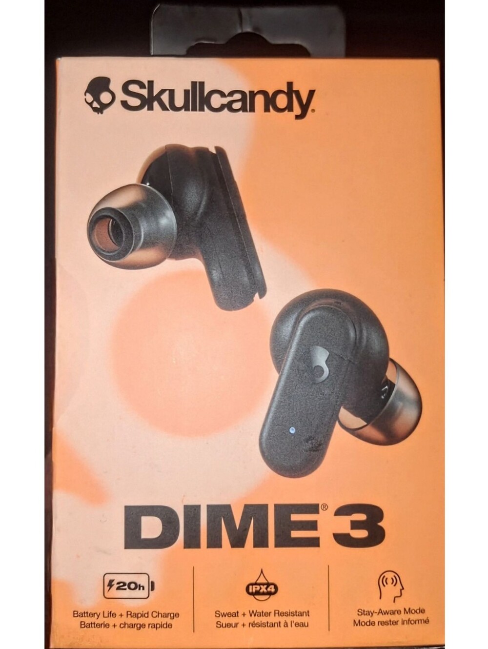 NIB Skullcandy Dime 3 True Wireless Bluetooth Earbuds Black